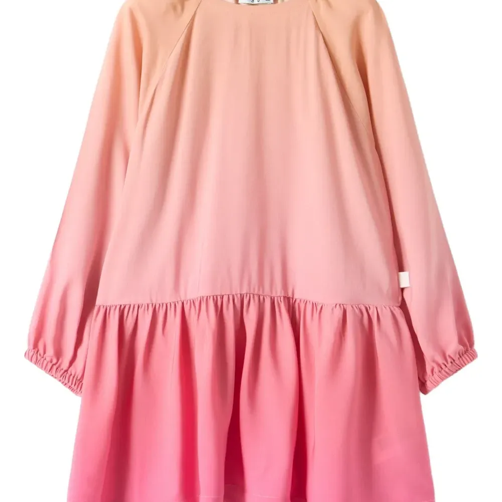 Платье с оборками