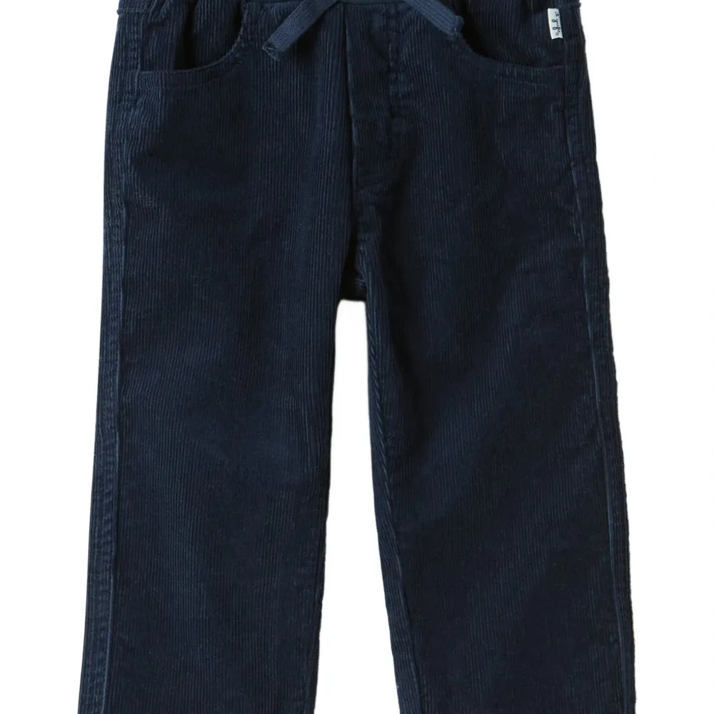 Вельветовые брюки с кулиской