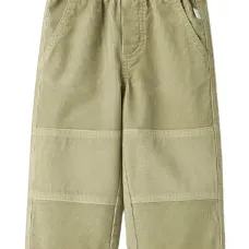 Вельветовые брюки со вставками