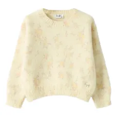 Свитер с цветочным узором