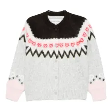 Кардиган с узором фэйр-айл Кардиган с узором фэйр-айл