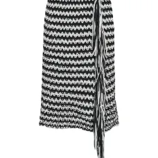 Юбка с бахромой