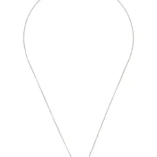 Колье с двойным кулоном-сферой