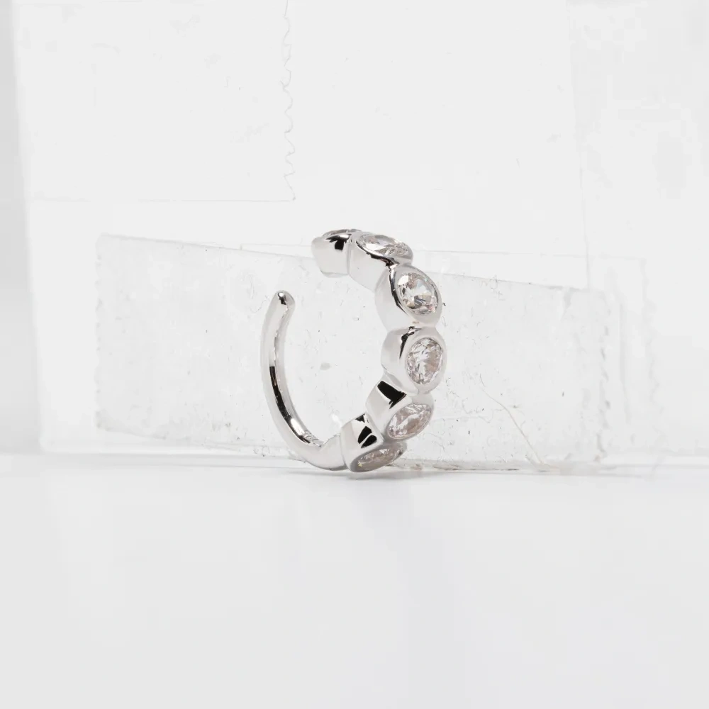 Серьга-кафф с кристаллами Arc