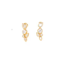 Серьги "Как два горошка в стручке"