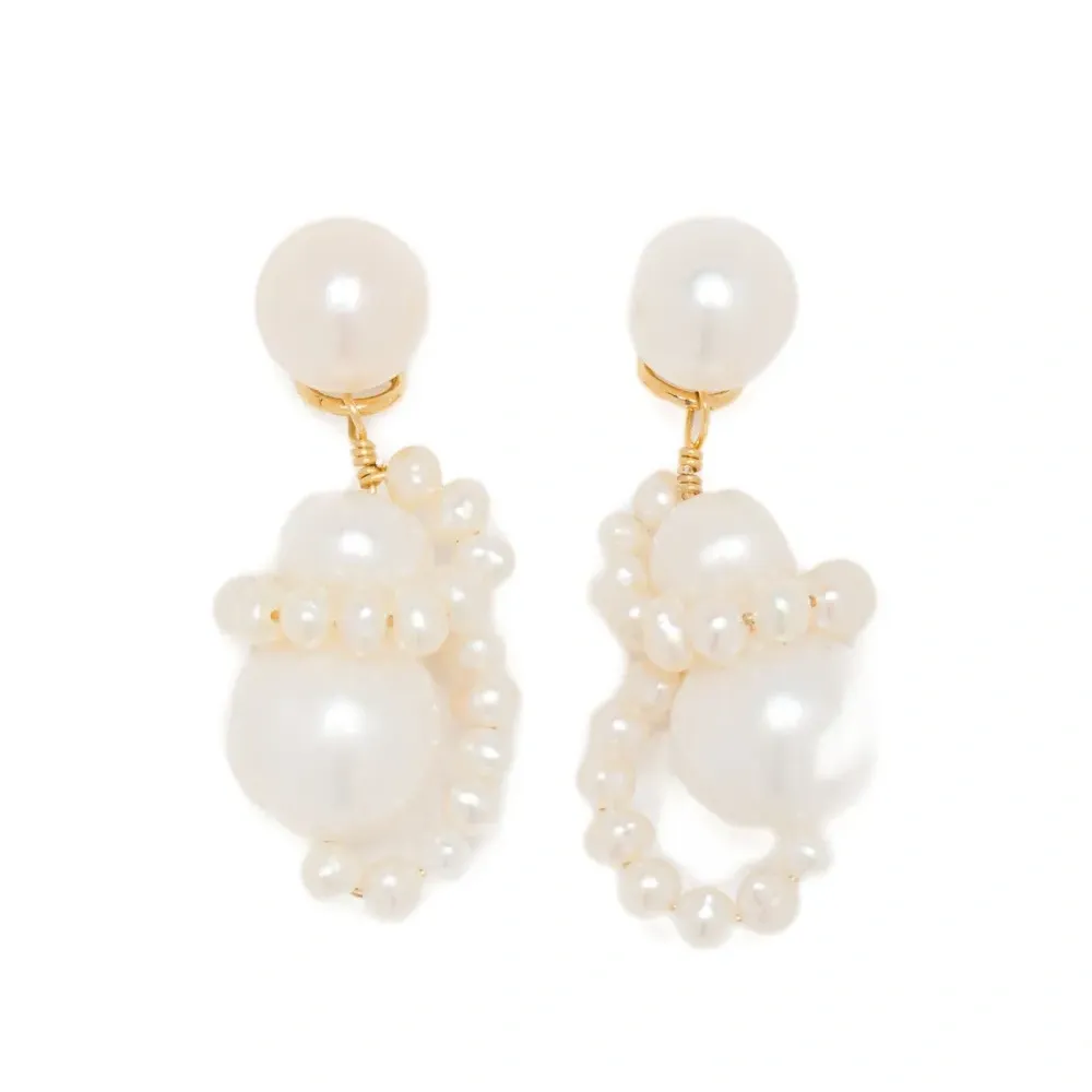 Серьги с жемчужинами Серьги с жемчужинами