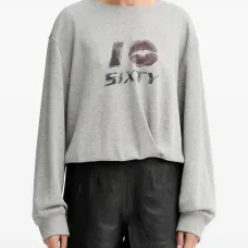 Свитшот с графическим принтом