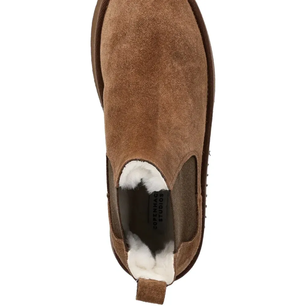 Ботинки челси на платформе