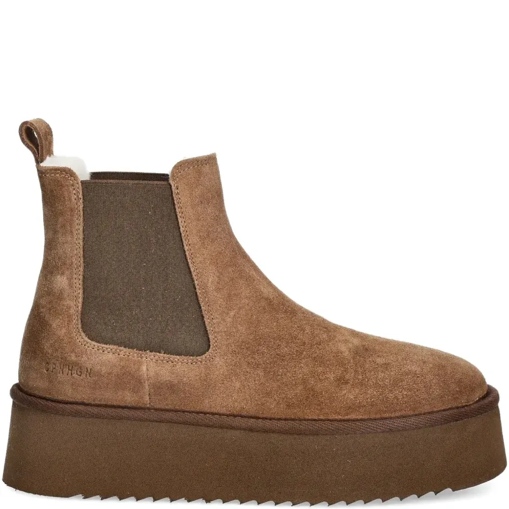 Ботинки челси на платформе