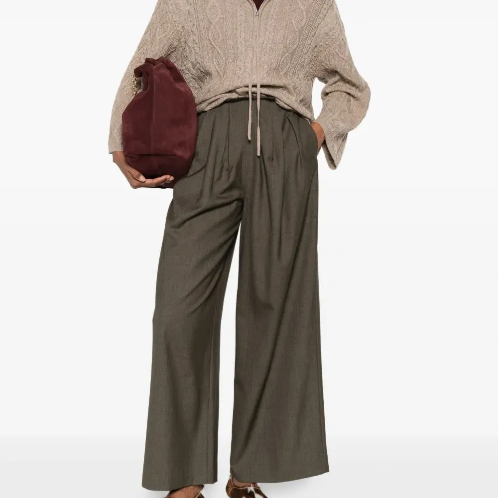 Кардиган на молнии с косами Кардиган на молнии с косами