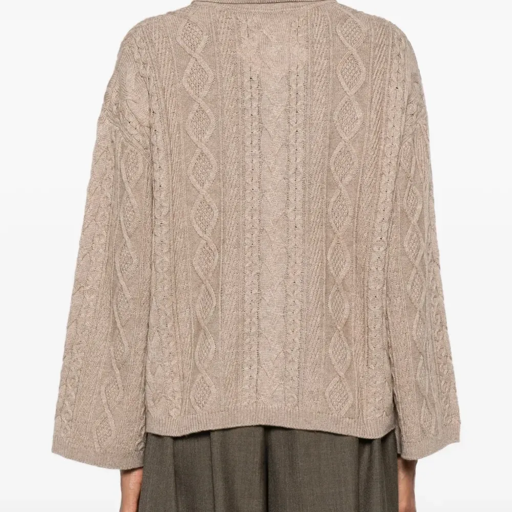 Кардиган на молнии с косами Кардиган на молнии с косами