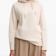 Худи с логотипом и шнурком-лентой