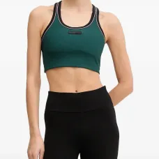 Спортивный бюстгальтер с нашивкой-логотипом