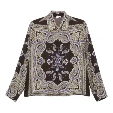 Рубашка с узором «пейсли» Рубашка с узором «пейсли»