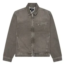 Джинсовая куртка с воротником