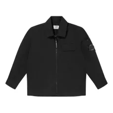 Рубашка-овершер с молнией и отделкой на рукаве