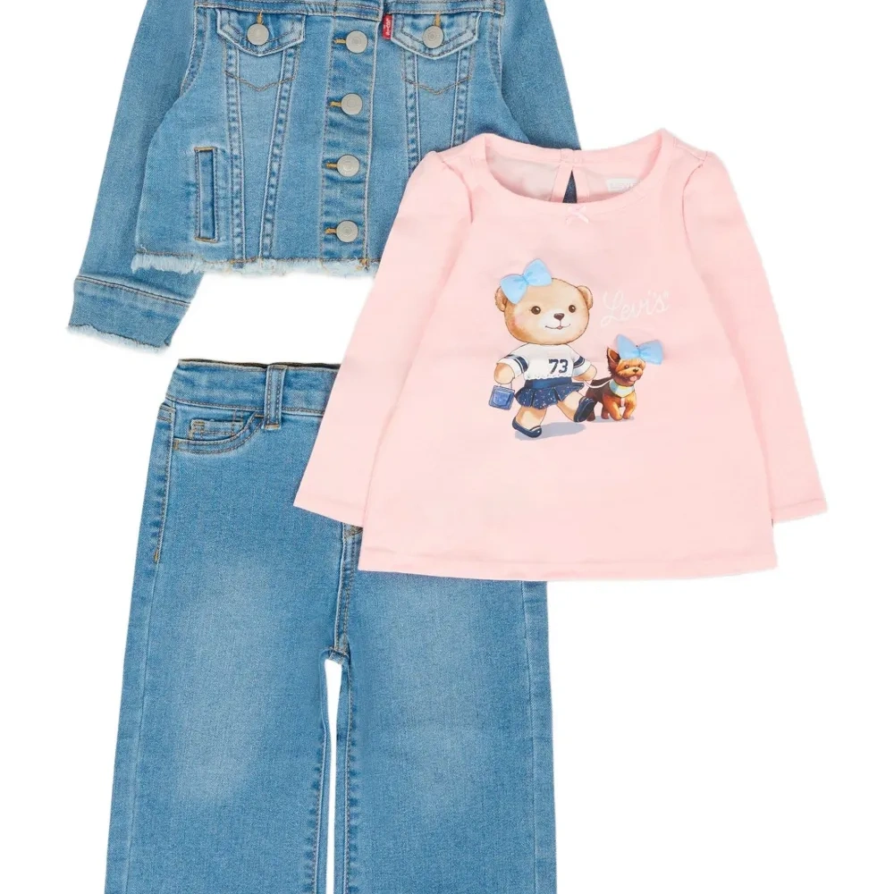 Комплект из трёх брюк с логотипом