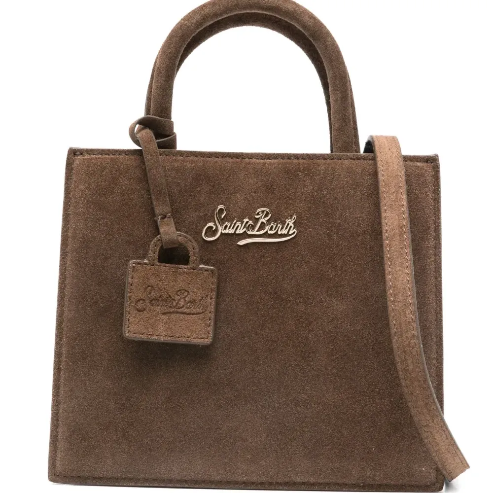 Сумка-тоут Mini Shop из замши