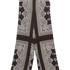 Брюки с принтом "пейсли" Брюки с принтом "пейсли"