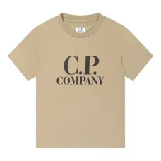 Хлопковая футболка с принтом логотипа Хлопковая футболка с принтом логотипа