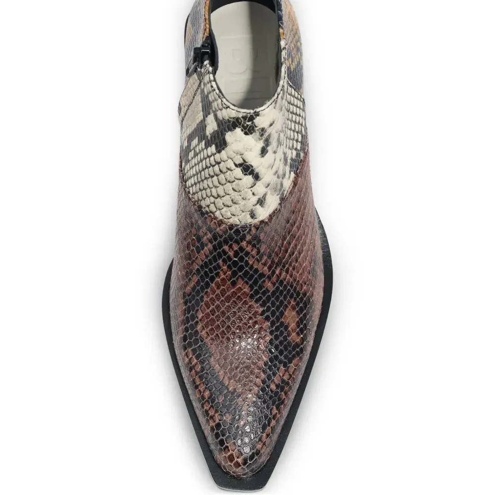 Ботинки со вставками