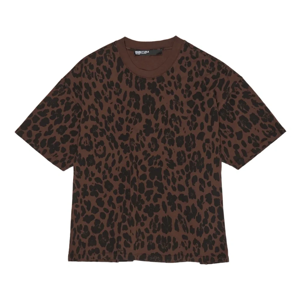 Футболка с леопардовым принтом