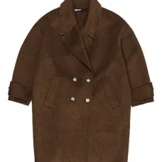 Пальто на пуговицах