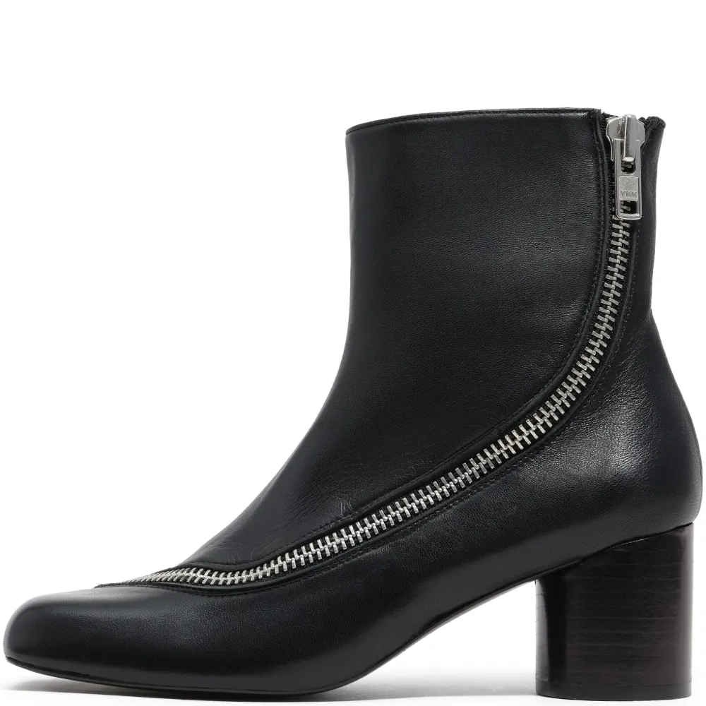 Сапоги с молнией