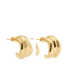 Круглые серьги-кольца