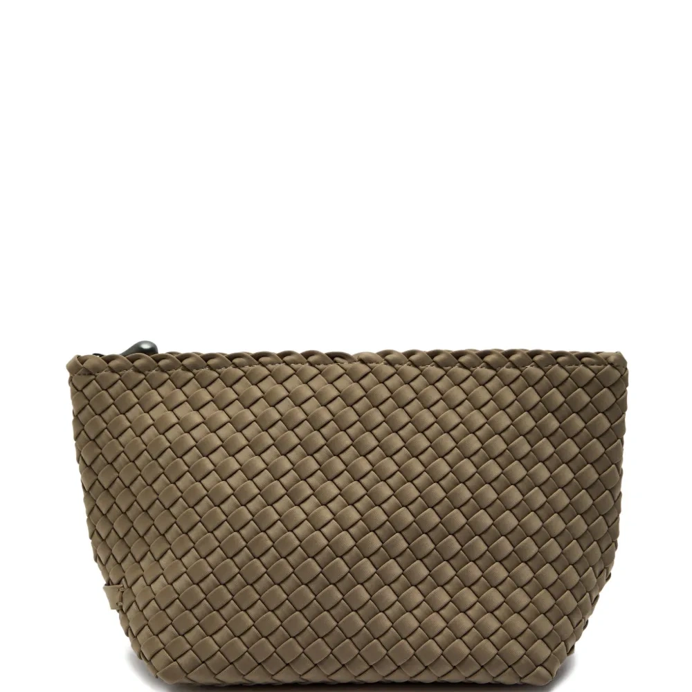 Плетёная косметичка