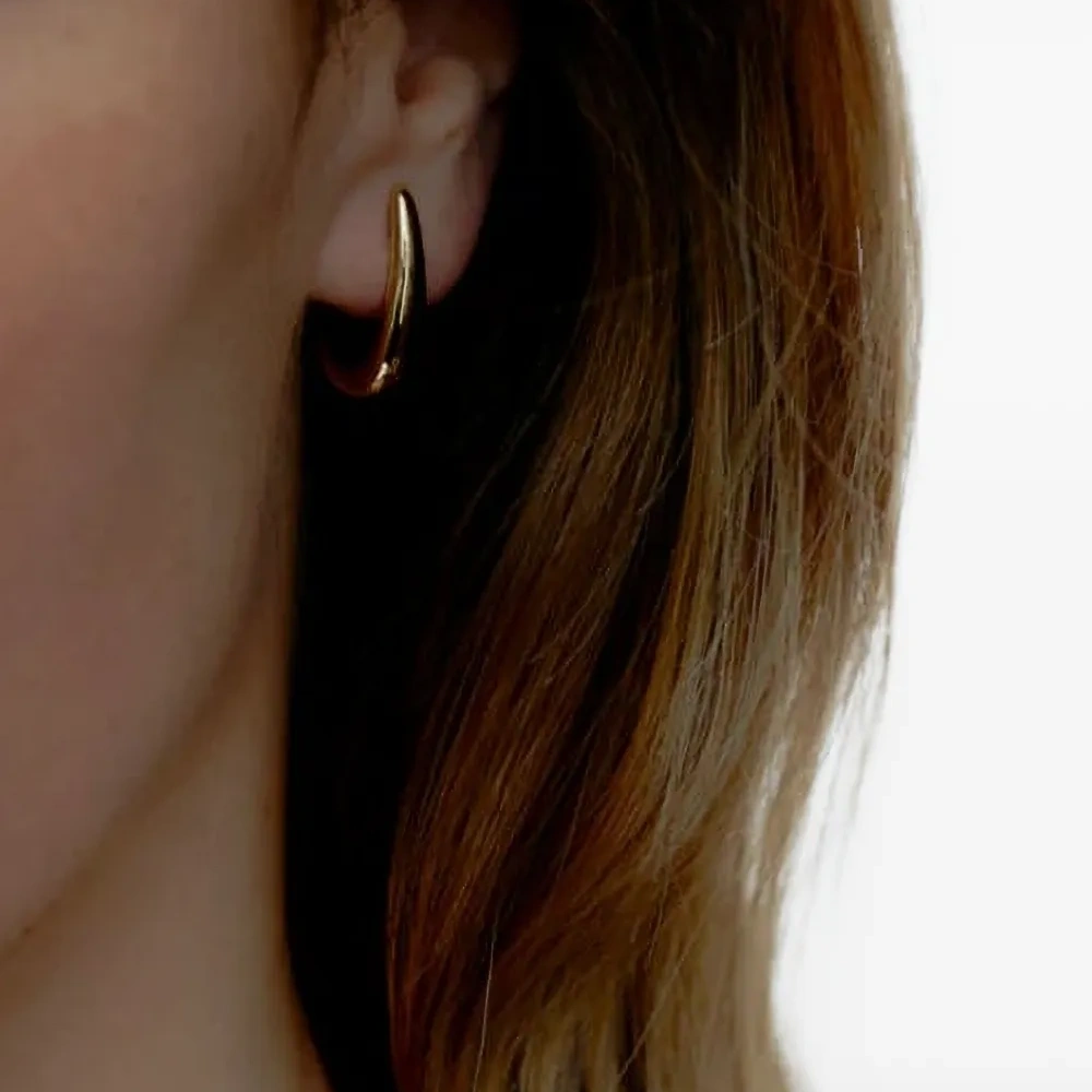 Скульптурные серьги Dualism