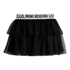 Юбка с оборками и логотипом