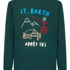 Свитер с вышивкой в виде произведения искусства