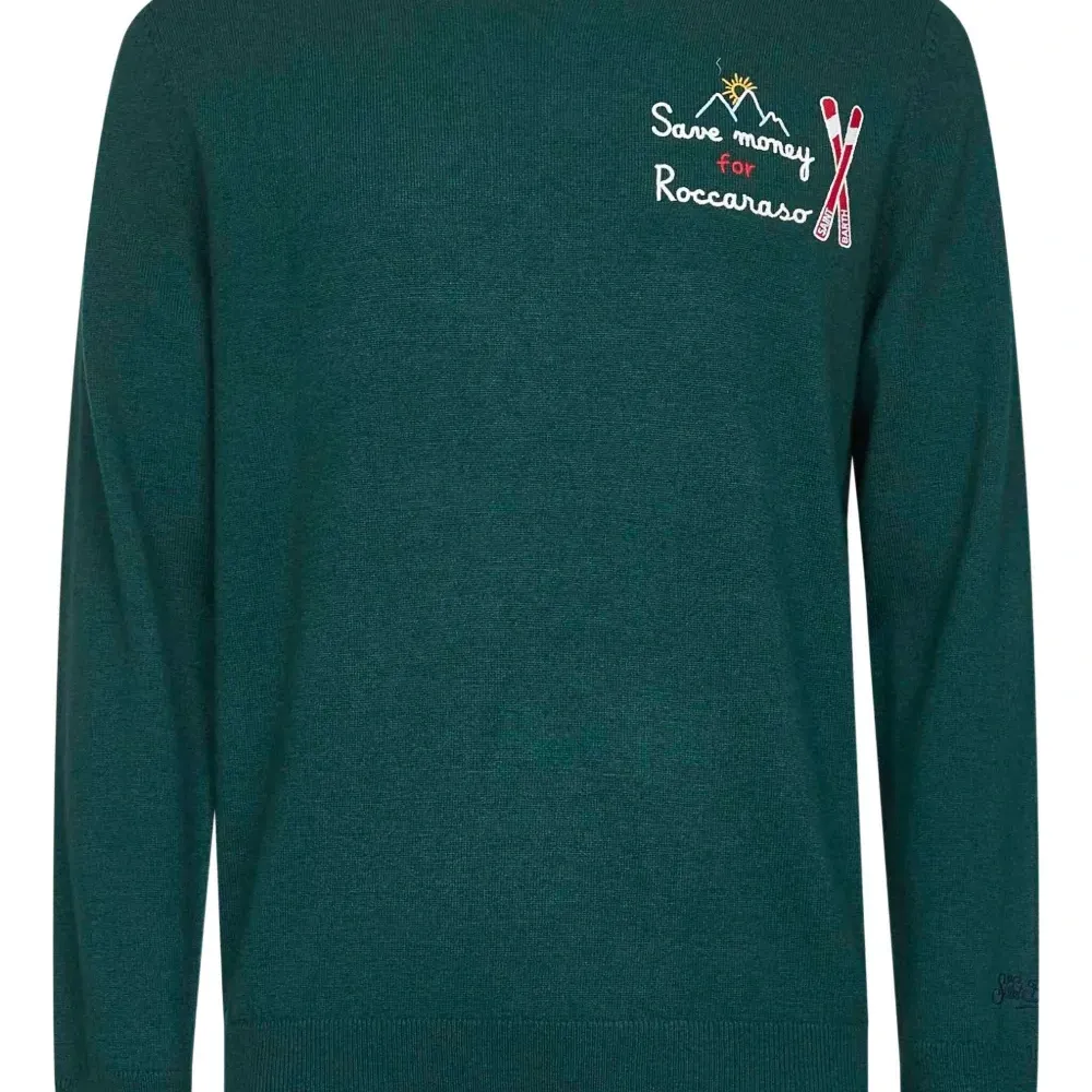 Джемпер с вышивкой в виде художественного рисунка и длинными рукавами Джемпер с вышивкой в виде художественного рисунка и длинными рукавами