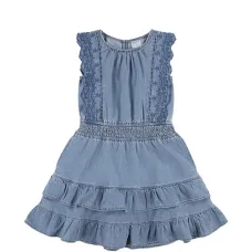 Платье с оборками и ярусами Платье с оборками и ярусами