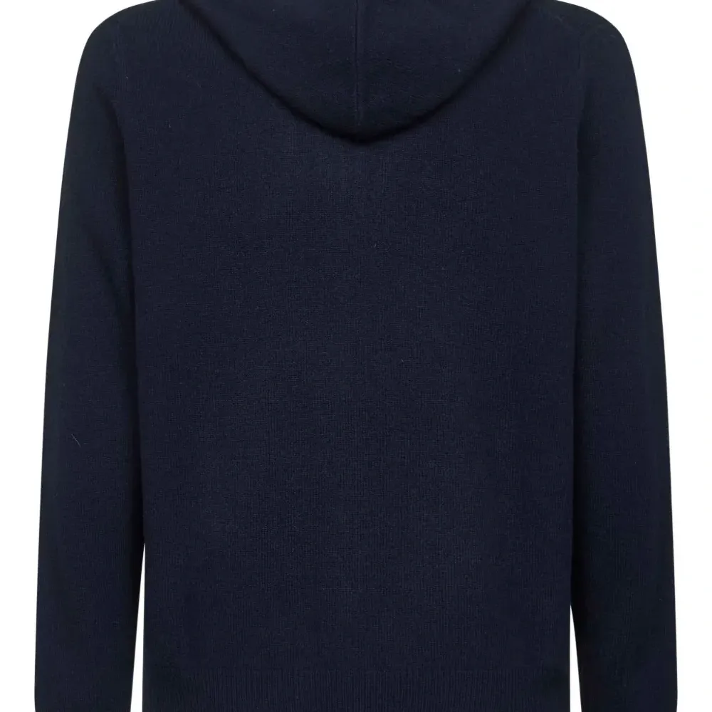 Шерстяная худи на молнии