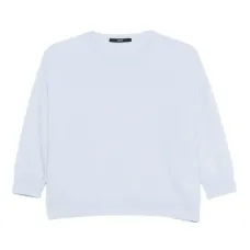 Свитер с круглым вырезом