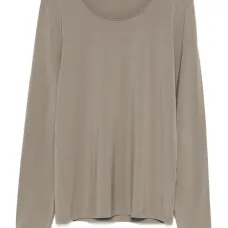 Блузка с круглым вырезом Блузка с круглым вырезом