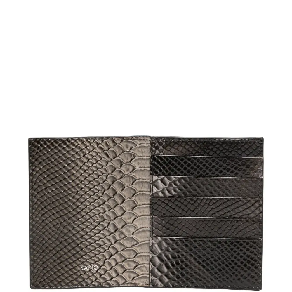 Кошелек с тиснением под кожу змеи