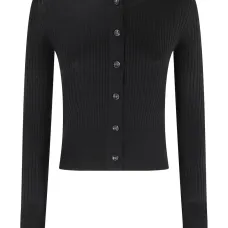 Кардиган в рубчик