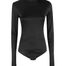 Топ с высоким воротником и длинными рукавами Топ с высоким воротником и длинными рукавами