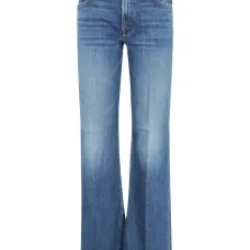 Джинсы с нашивкой-логотипом