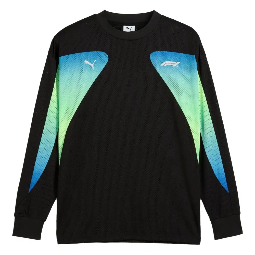 Футболка оверсайз F1 с длинными рукавами Футболка оверсайз F1 с длинными рукавами