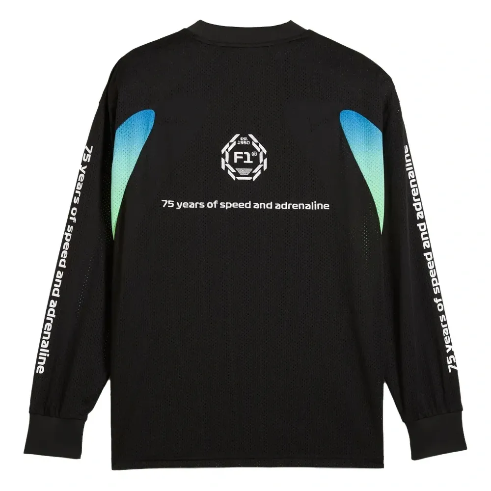 Футболка оверсайз F1 с длинными рукавами Футболка оверсайз F1 с длинными рукавами