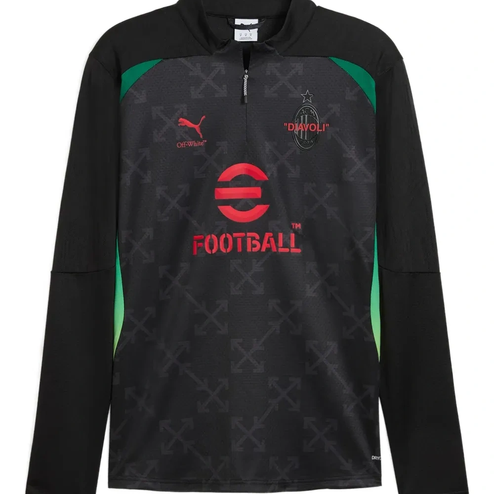 Толстовка для разминки AC MILAN x OFF-WHITE