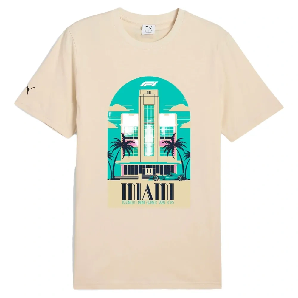 Хлопковая футболка X Formula 1 Miami
