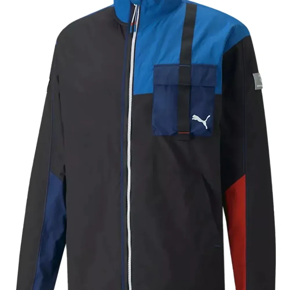 Трековый жакет X BMW M Motorsport с контрастными вставками