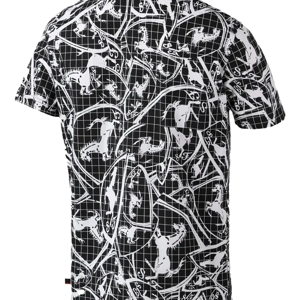 футболка с принтом Ferrari