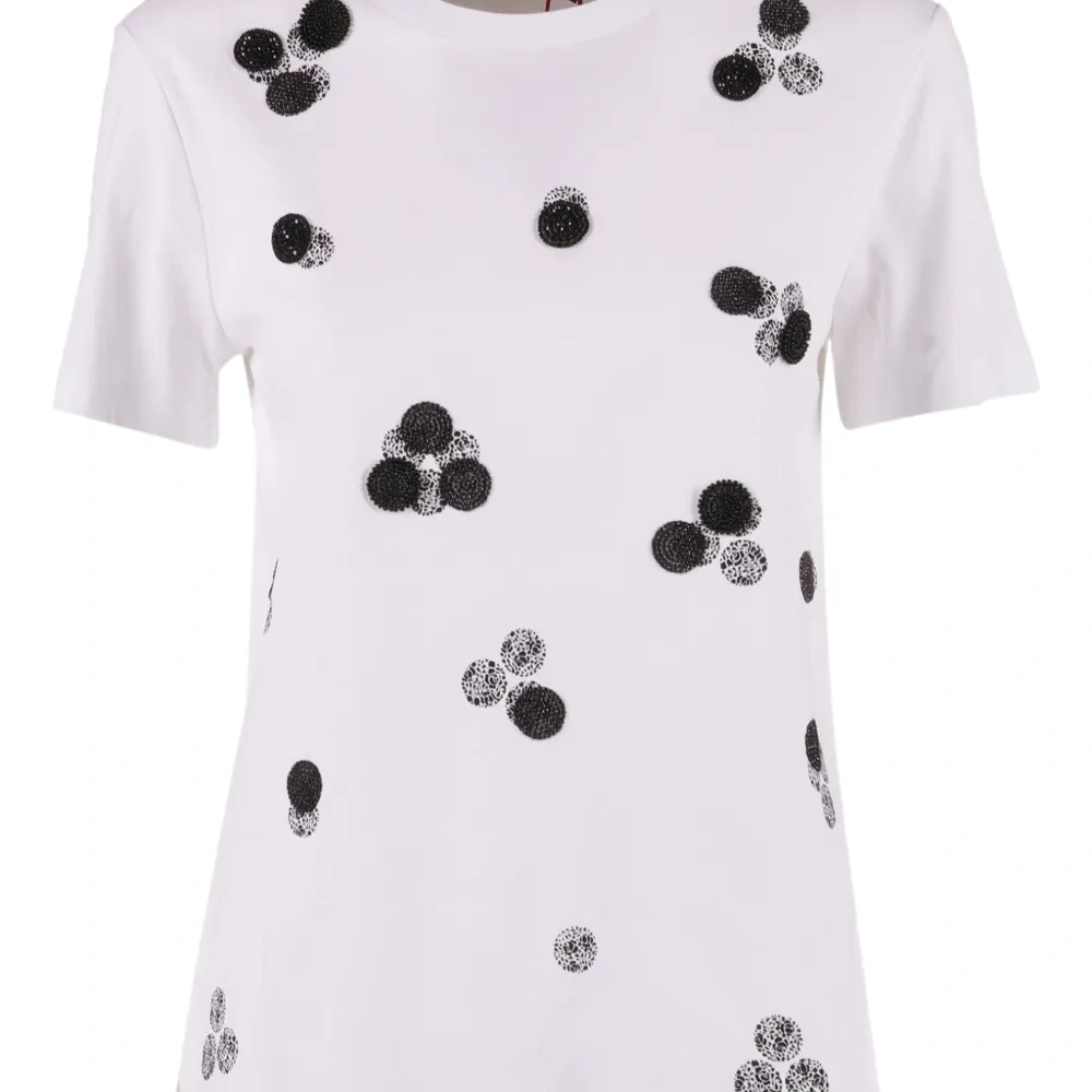 Футболка Umano с бисерной отделкой