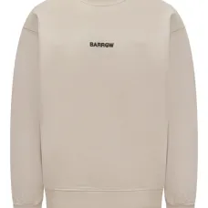 Свитшот с графическим принтом и круглым вырезом